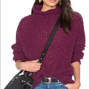 Free People She's All That Alpaca Sweater M